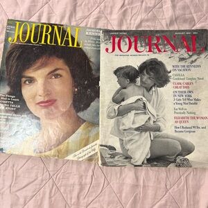 1961 APRIL LADIES' HOME JOURNAL MAGAZINE - JACQUELINE KENNEDY COVER